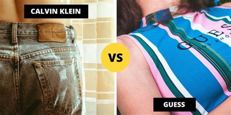 calvin klein vs guess|calvin klein factory online store.